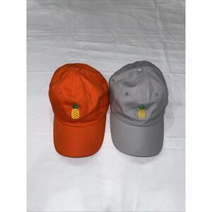 Bundle Dalix Pineapple Slideback Orange/Gray Hat One Size Embroidered
